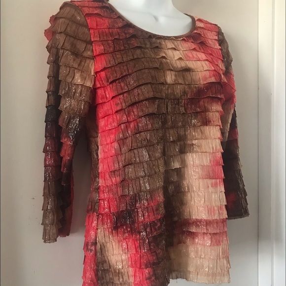 Notations Ruffled Layers Top - Picture 5 of 12